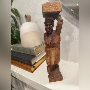Handcrafted Wooden‎ Tribal Figurine